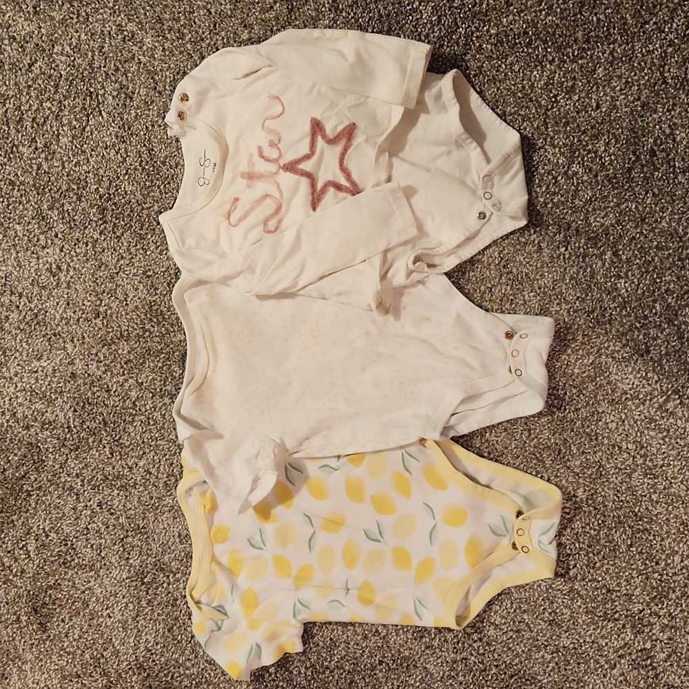 12 Month Onesies